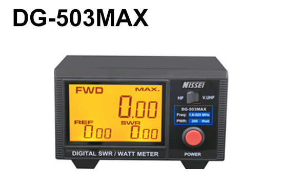 Réflectomètre Nissei Wattmètre RS-101 SWR 1.6-60 MHz 3W-3KW 